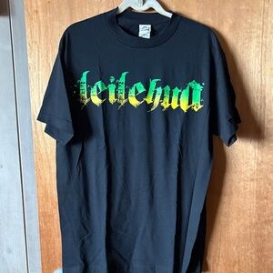 Leilehua High School Hawaii Mens Black T-shirt, Size L